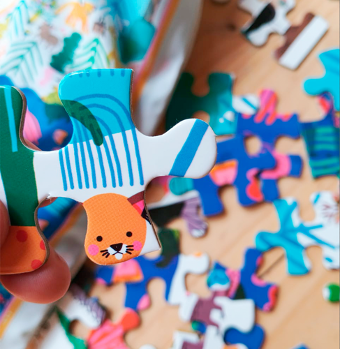 Puzzle cielo mar y tierra